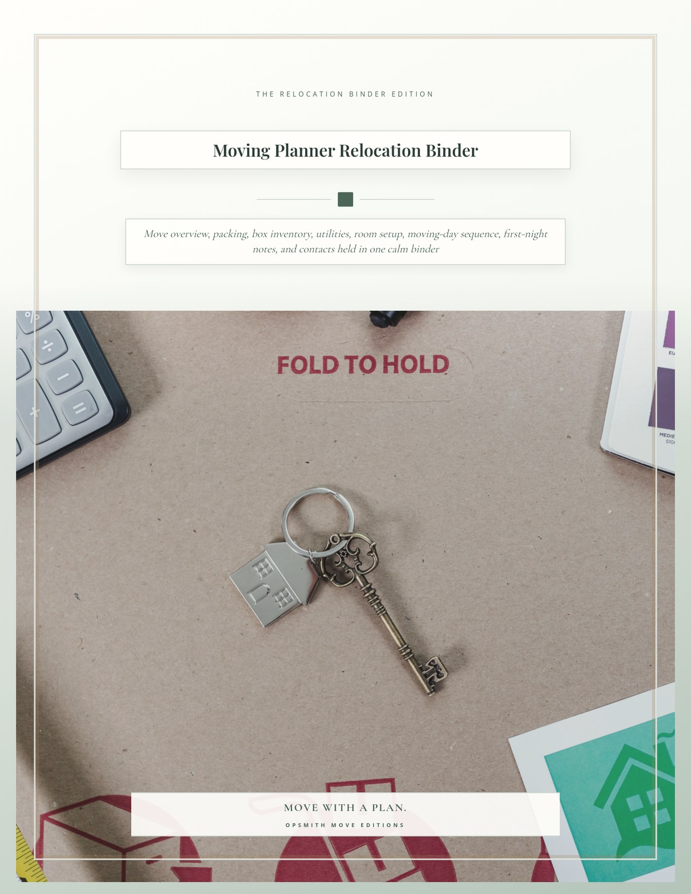 Moving Planner Relocation Binder cover